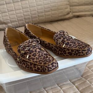 Dolce Vita Leopard Print Loafers